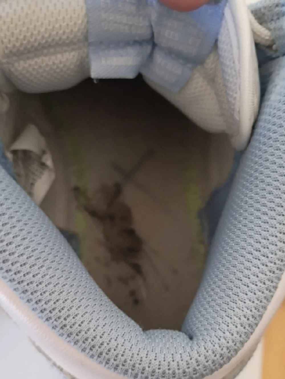 Nike High-Top Sneakers in White Light Blue Nike Dunk High 'Aluminum' sneaker 6.5